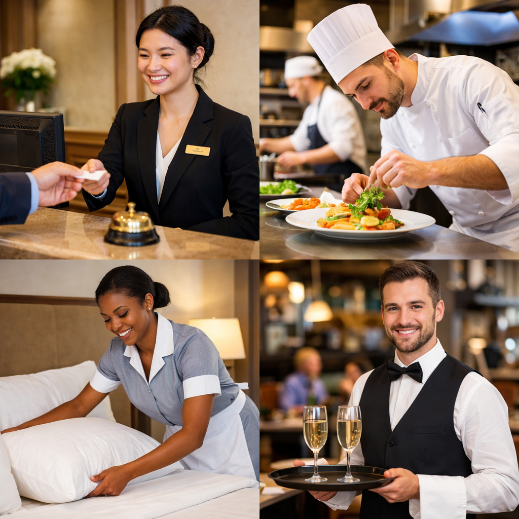 People Working in Hospitality